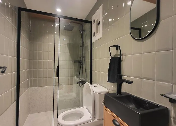 Sea&lesbos View Duplex, Courtyard&rooftop, Lägenhet *